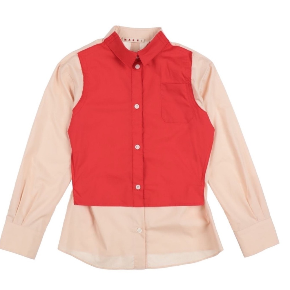 MARNI

Kids' Shirts In Red
